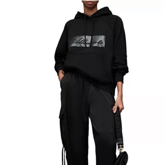 NWT ALL SAINTS Elle Talon Hoodie-CC5 - Picture 1 of 6